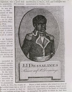 Portret van Jean-Jacques Dessalines (ca. 1758-1806) door American School